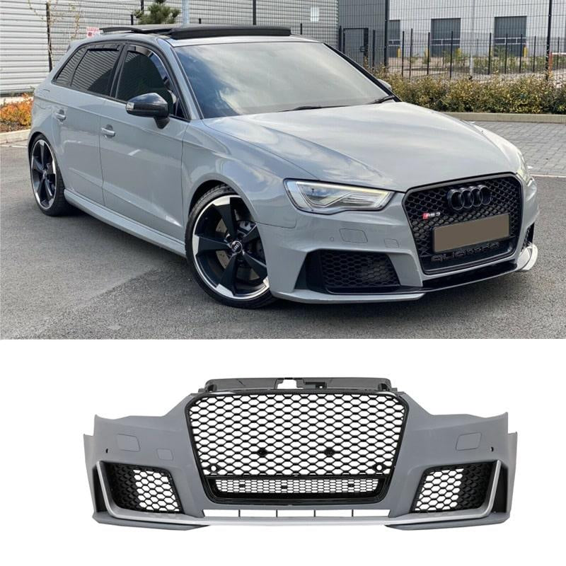 2013-2016 A3/S3 Audi RS3 Conversion Front Bumper