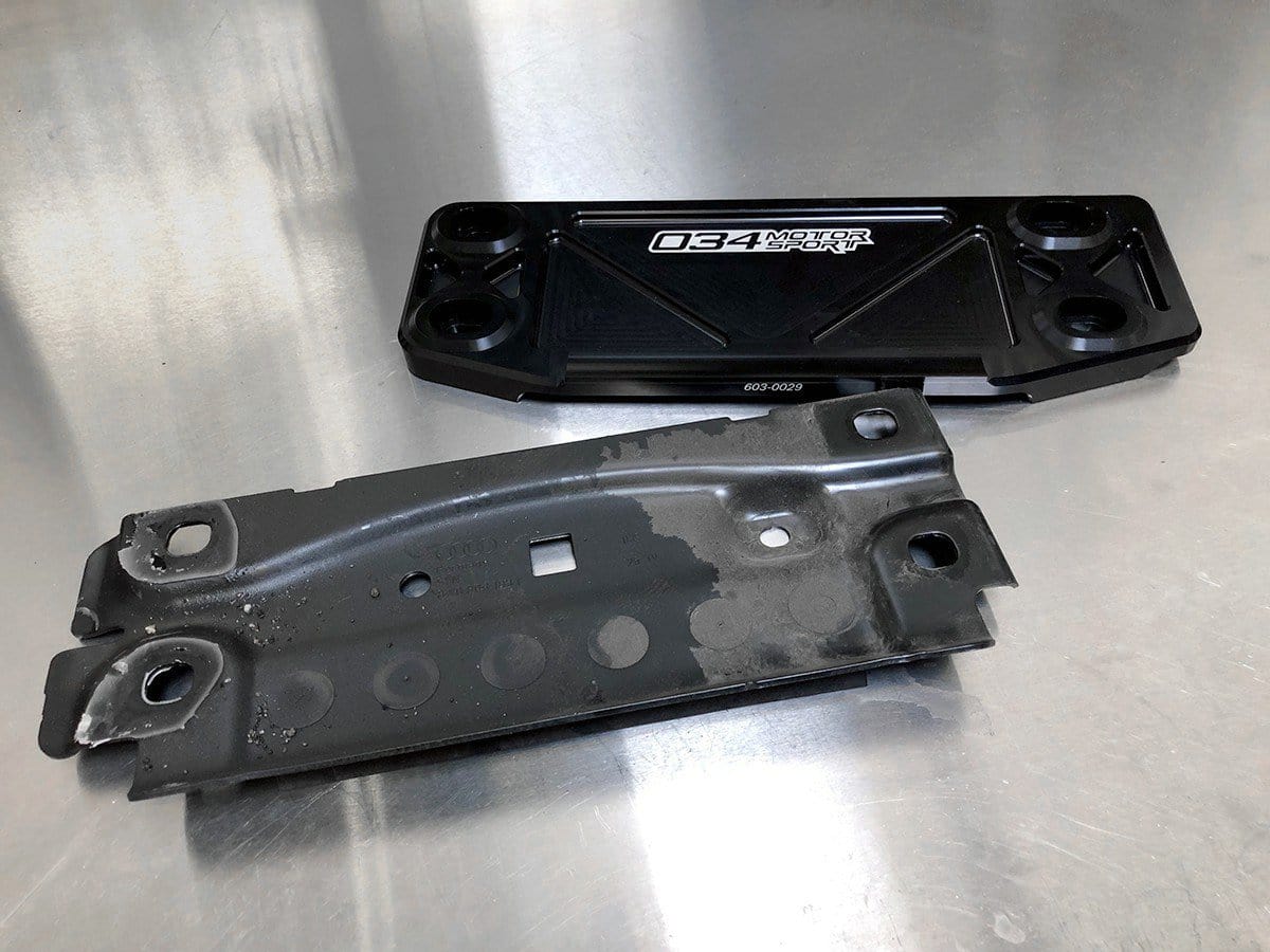 034 Motorsport X-Clear Driveshaft Tunnel Brace - Audi B9 A4 / S4 / RS4 / A5 / S5 / RS5
