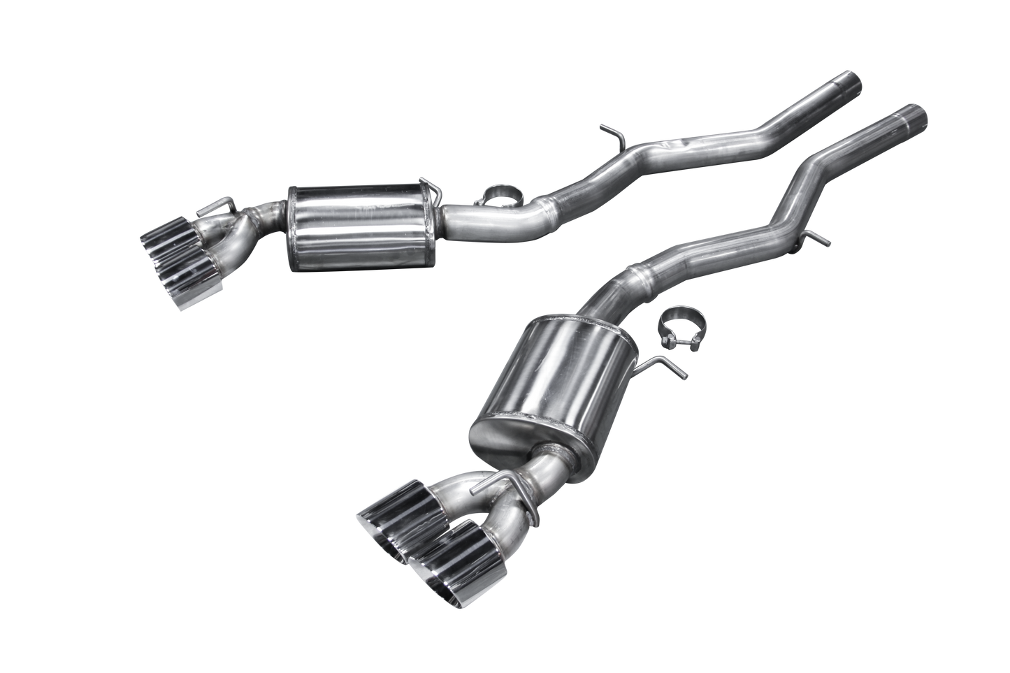 ARH Camaro V8 2016 & Up Full System Quad Tips