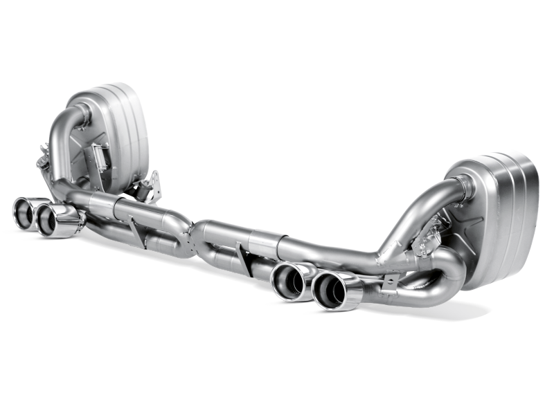 Akrapovic Slip-On Race Line (Titanium) 2008-2012 Porsche 911 Carrera (997 DFI)