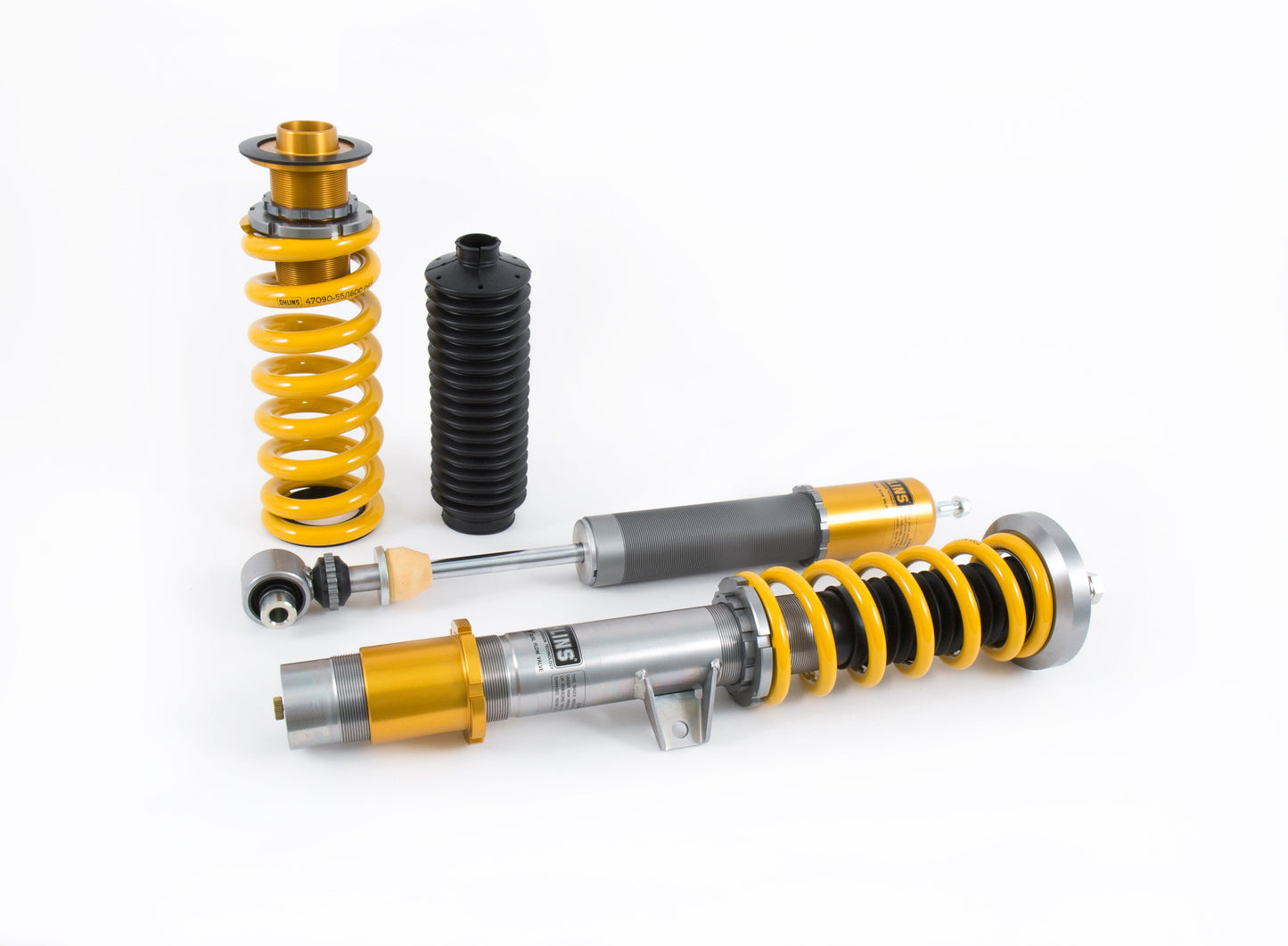 Ohlins 19-21 Toyota Supra Road & Track Coilover Suspension System featuring Dual Flow Valve Technology