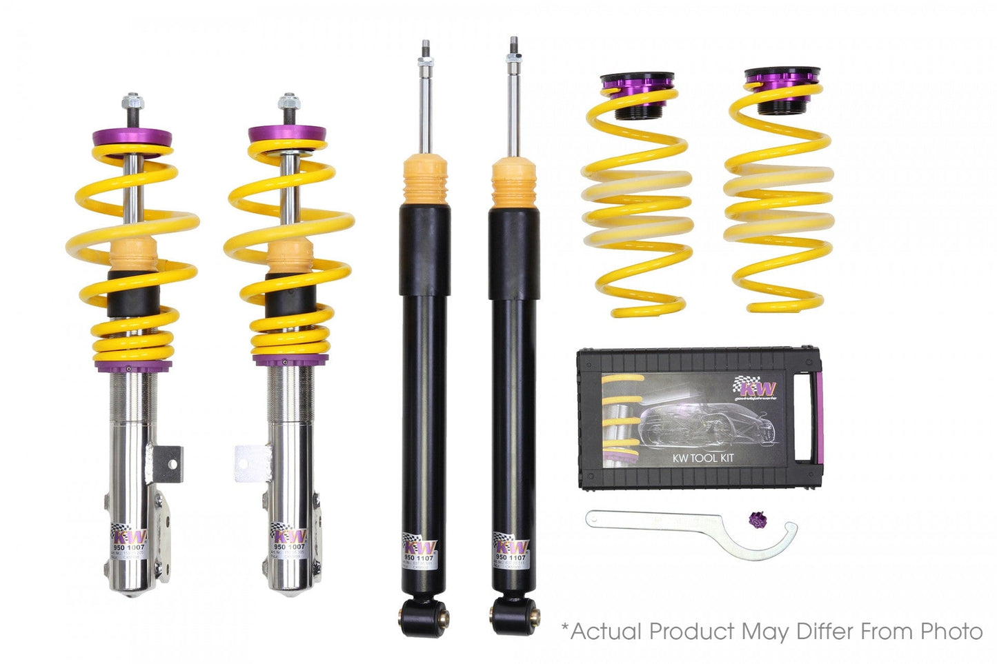 KW Suspensions KW V2 Coilover Kit - Audi A3(GY) Sedan 2WD; without electronic dampers (50mm ?)