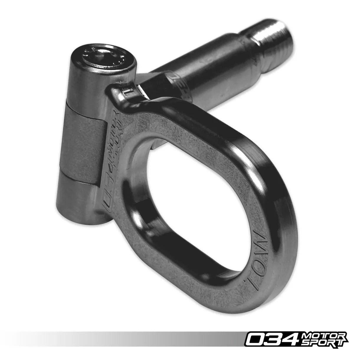 034 Motorsport Stainless Steel Tow Hook (100mm) - Audi / 8Y / A3 / S3