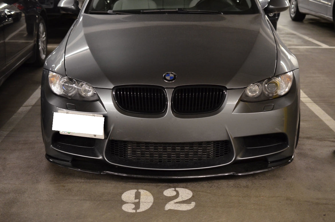 E90/E92 M3 Conv Front Bumper Carbon Kerscher Front Lip