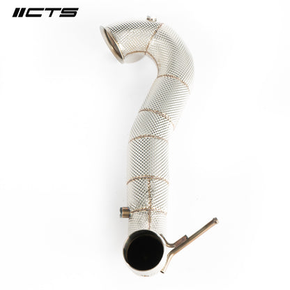 CTS Turbo 3.5″ Race Downpipe for Mercedes-Benz M133 A45/CLA45/GLA45 AMG