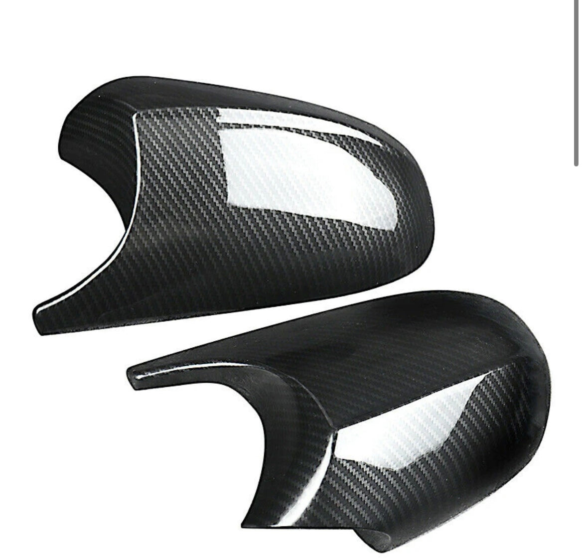 E92 LCI Carbon Fiber Mirror Cap Cover