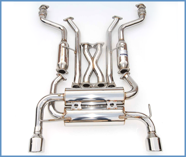 Invidia HS09N7ZGIS - Gemini Series Cat-Back Exhaust System