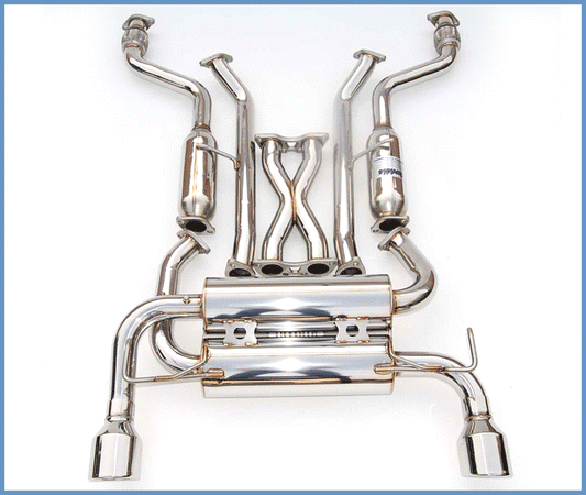 Invidia HS09N7ZGIS - Gemini Series Cat-Back Exhaust System