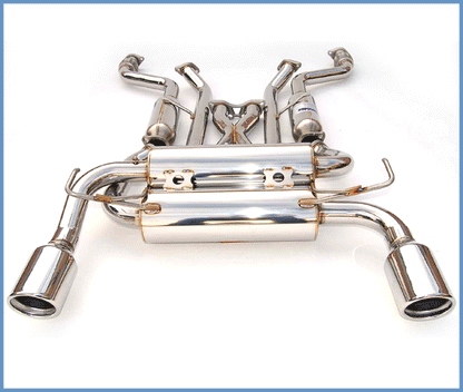 Invidia HS09N7ZGIS - Gemini Series Cat-Back Exhaust System