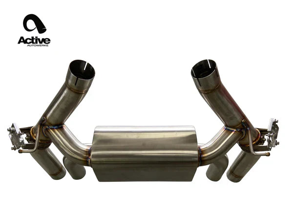 Active Autowerke Rear Axle Back Exhaust - 2019+ M2 Competition