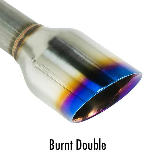 Remark 2021+ Lexus IS350 Axle Back Exhaust w/Burnt Double Wall Tip - RO-TTE4-D