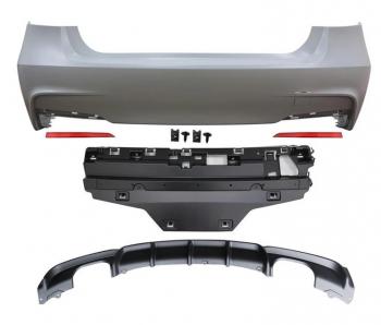 2012-2018 F30 M-performance 335 Rear Bumper Assembly