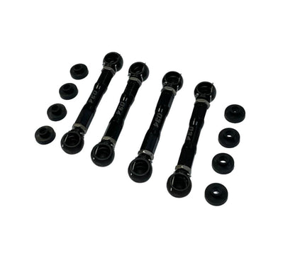 034 Motorsport Adjustable Lowering Link Kit - Billet Aluminum - Audi C7 With Adaptive Air Suspension