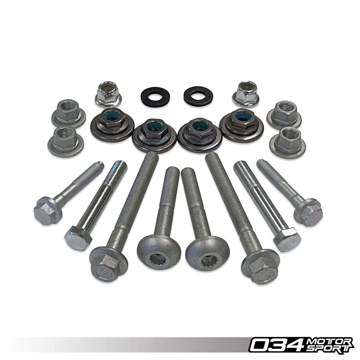 034 Motorsport Lower Control Arm M14 Hardware Kit For Audi B8.5 Allroad-A4-A5-Q5-RS5-S4-S5-SQ5 And C7.5 A6-A7-S6-S7