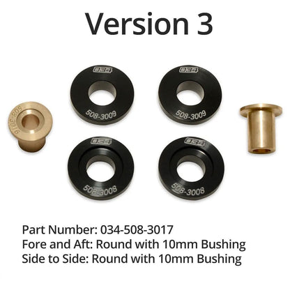 034Motorsport Billet Solid Shifter Bushing Kit - VW/Audi / Many Models (Check Fitment)