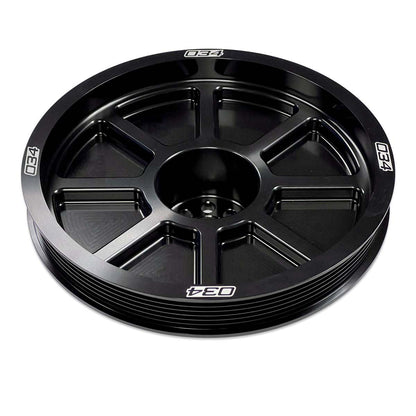 034Motorsport Supercharger Crank Pulley Upgrade (207mm) - Audi / B8 / B8.5 / C7 / S4 / S5 / Q5 / SQ5 / A6 / A7