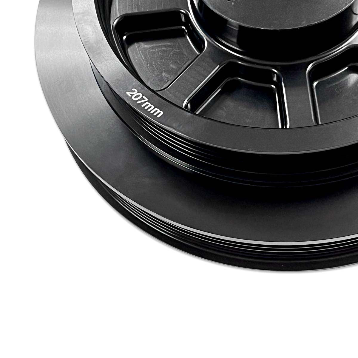 034Motorsport Supercharger Crank Pulley Upgrade (207mm) - Audi / B8 / B8.5 / C7 / S4 / S5 / Q5 / SQ5 / A6 / A7