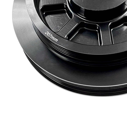 034Motorsport Supercharger Crank Pulley Upgrade (207mm) - Audi / B8 / B8.5 / C7 / S4 / S5 / Q5 / SQ5 / A6 / A7