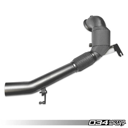 034Motorsport Stainless Steel Racing Downpipe - VW/Audi / Mk8 / R / 8Y / S3