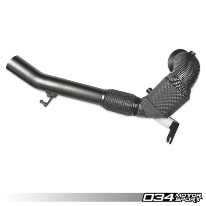 034Motorsport Stainless Steel Racing Downpipe - VW/Audi / Mk8 / R / 8Y / S3
