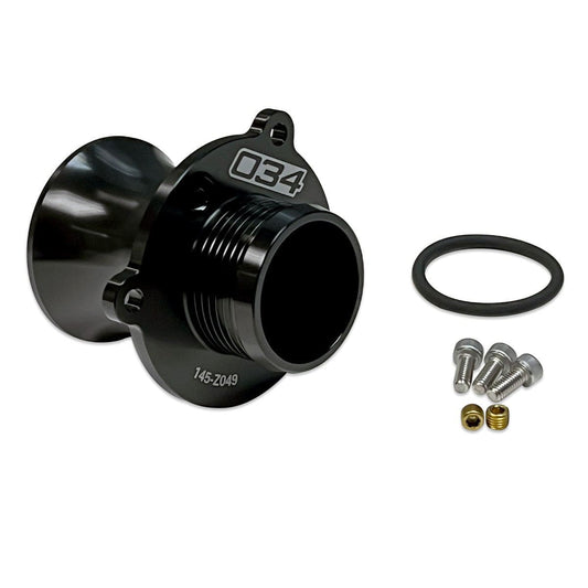 034 Motorsport Turbo Muffler Delete (w/ Test Ports) - VW/Audi / Mk8 GTI / 8Y A3