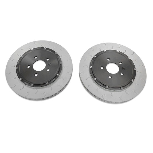 034 Motorsport Stage 1 2-Piece 365MM Floating Front Brake Rotor Upgrade Kit / Audi / 4.2L / 5.2L / Gen1 & Gen1.5 / R8