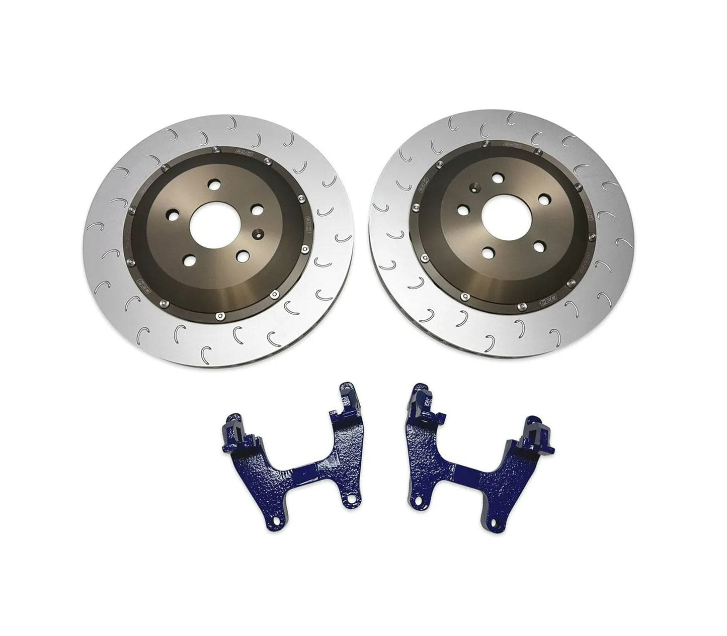034 Motorsport 2-Piece Floating Rear Brake Rotor 355mm Upgrade - VW/Audi / Mk8 Golf R / 8Y S3