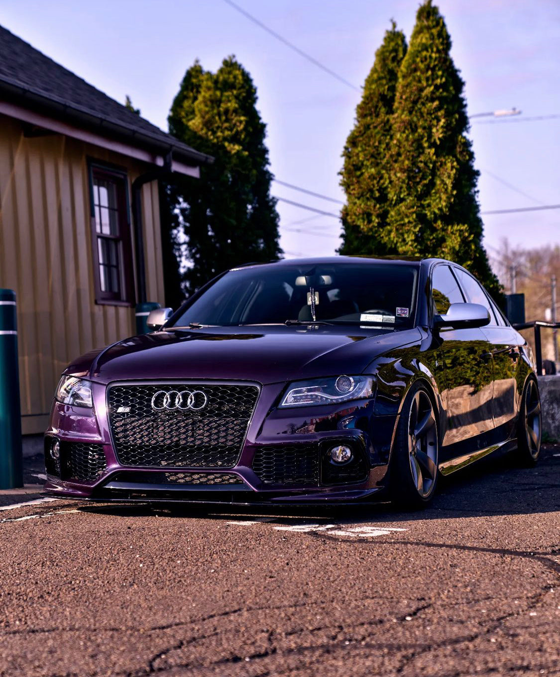 Audi RS4 Honeycomb Front Grille | (2009-2012) B8 A4/S4