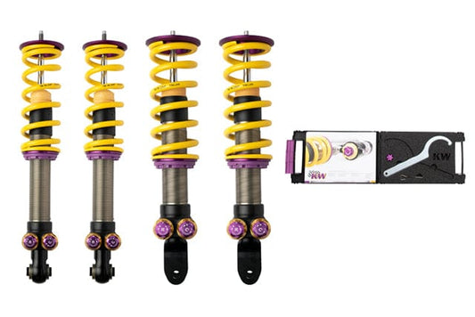 KW Suspensions KW V5 Coilover Kit - Chevrolet C8 Corvette Stingray w/o magride; w/o noselift