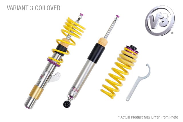 KW Suspensions KW V3 Coilover Kit Bundle - Porsche Cayenne (9PA) incl. Cayenne S, with PASM