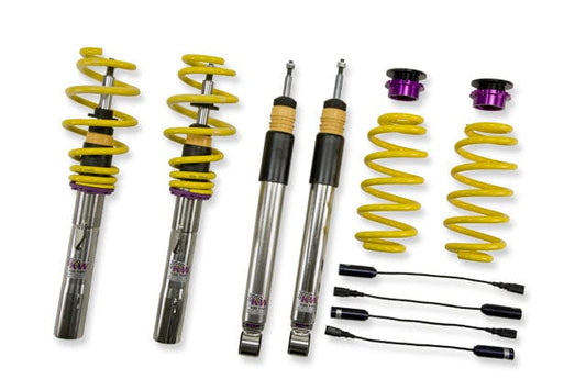 KW Suspensions KW V3 Coilover Kit Bundle - VW Passat (3C/B6/B7) Wagon; 2WD + Syncro 4WD; all engines, with DCC