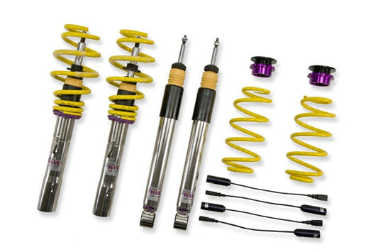 KW Suspensions KW V3 Coilover Kit Bundle - VW Golf VI (2+4-Door, TDI only), with DCC