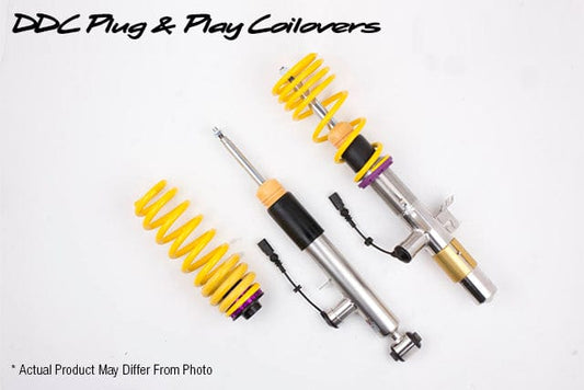 KW Suspensions KW DDC P&P Coilover Kit - BMW 4 Series Convertible, AWD; with electronic dampers