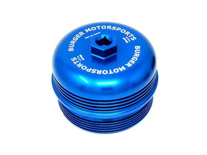 Burger Motorsports Billet Oil Filter Cap - BMW / N54 / N55 / S55 / N52 / N20 / N26