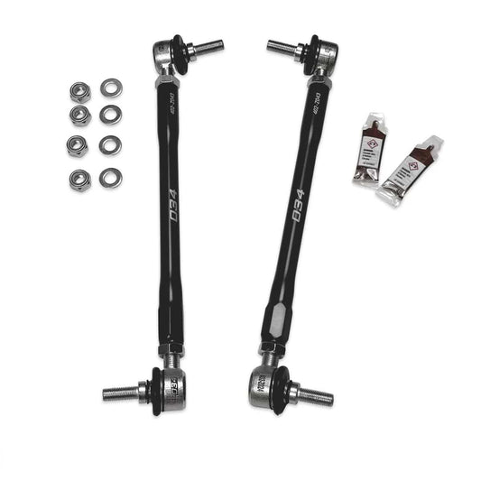 034 Motorsport Dynamic+ Billet Adjustable Front Sway Bar End Links - BMW / E8X / E9X / (Non-M)