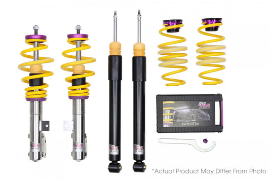 KW Suspensions KW V2 Coilover Kit Bundle - BMW 4 Series Coupe; M440i 4WD xDrive; with electronic dampers