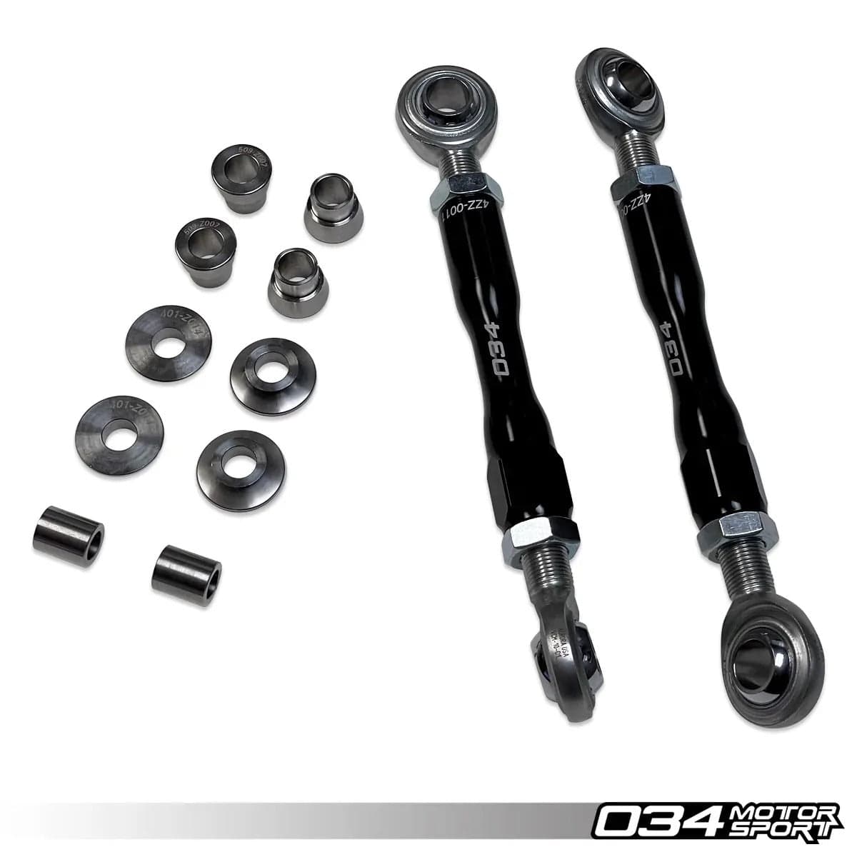 034 Motorsport Dynamic+ Adjustable Sway Bar Bundle Package - VW/Audi / 4.2L / V8 / 5.2L / V10 / Gen 1 / Gen 1.5 / R8