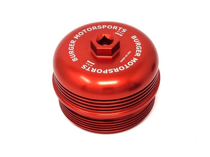 Burger Motorsports Billet Oil Filter Cap - BMW / N54 / N55 / S55 / N52 / N20 / N26