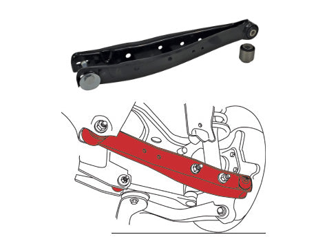 SPC Performance Rear Camber Arm & Toe Kit 08-12 Subaru Impreza/12+ FR-S/BRZ (SINGLE ARM ONLY)