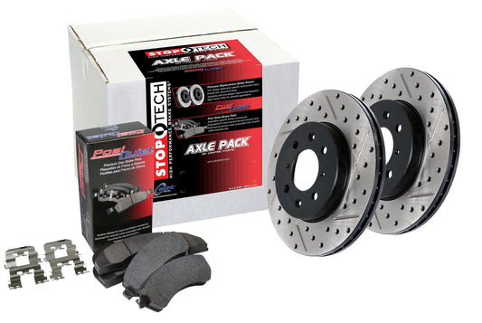 StopTech Slotted/Drilled Sport Axle Pack (Front) - Mini / Cooper /  JCW