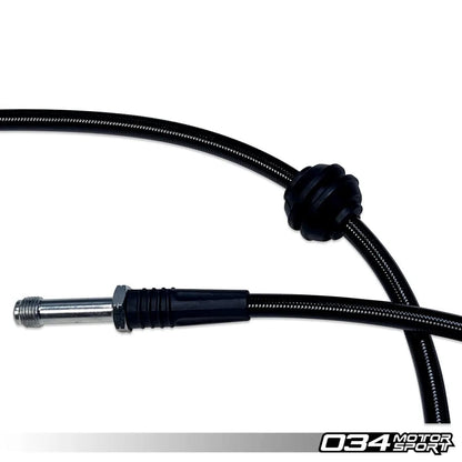 034 Motorsport Stainless Steel Braided Brake Line Kit - Audi / B8 / B8.5 / S4 / S5