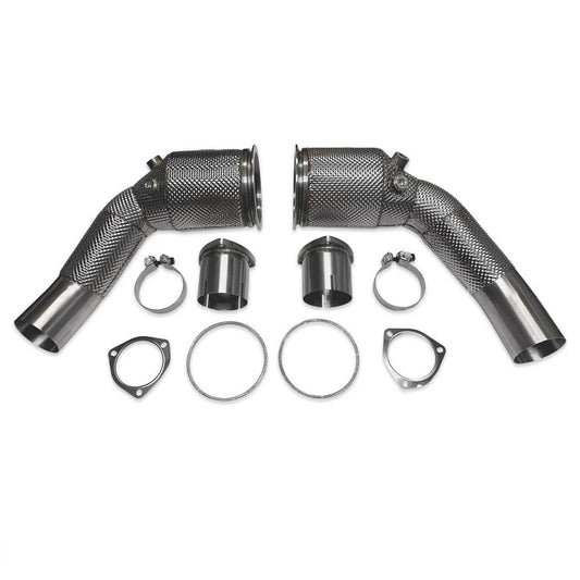 034 Motorsport Stainless Steel Racing Catalyst Set - Audi / 4.0TFSI / C8 / RS6 / RS7